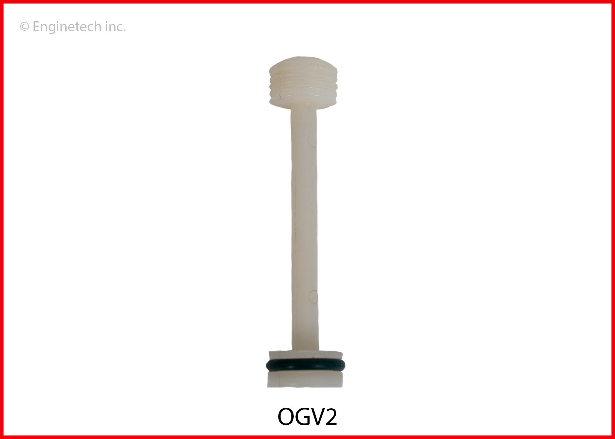 Enginetech Engine Oil Galley Plug- GMC / Chevrolet Car and Truck - OGV2